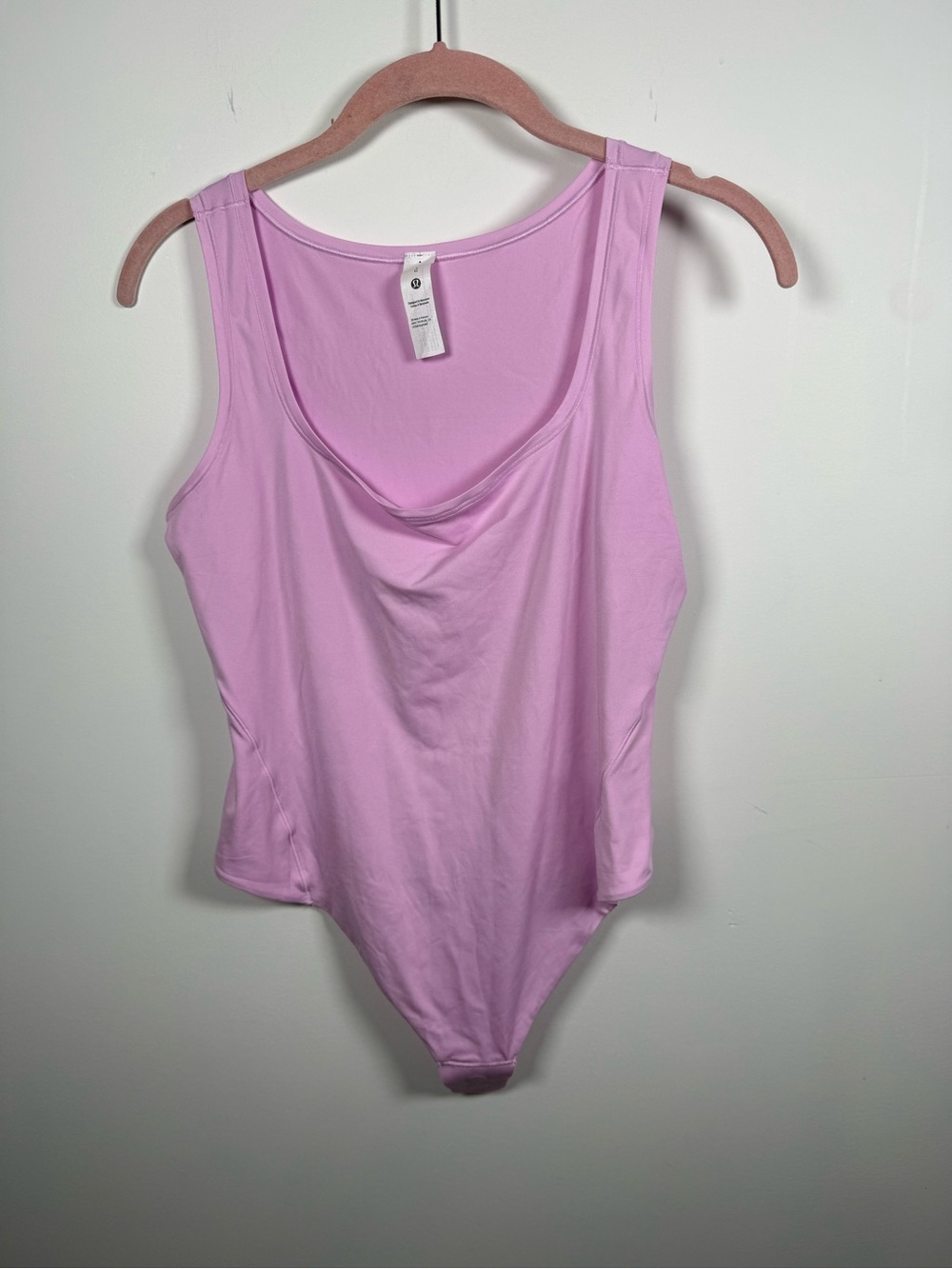 LULULEMON | Pink Wundermost Soft Nulu odysuit Size L